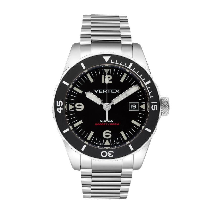 The M60 AquaLion Vertex Military Watch Steel Strap