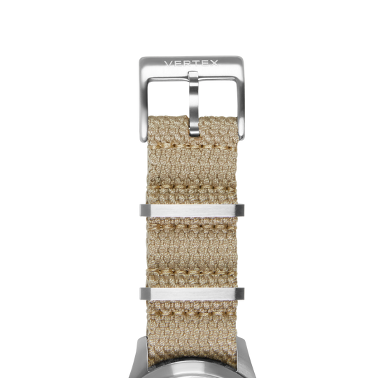 Sand Cotton Fabric Watch Strap 20mm