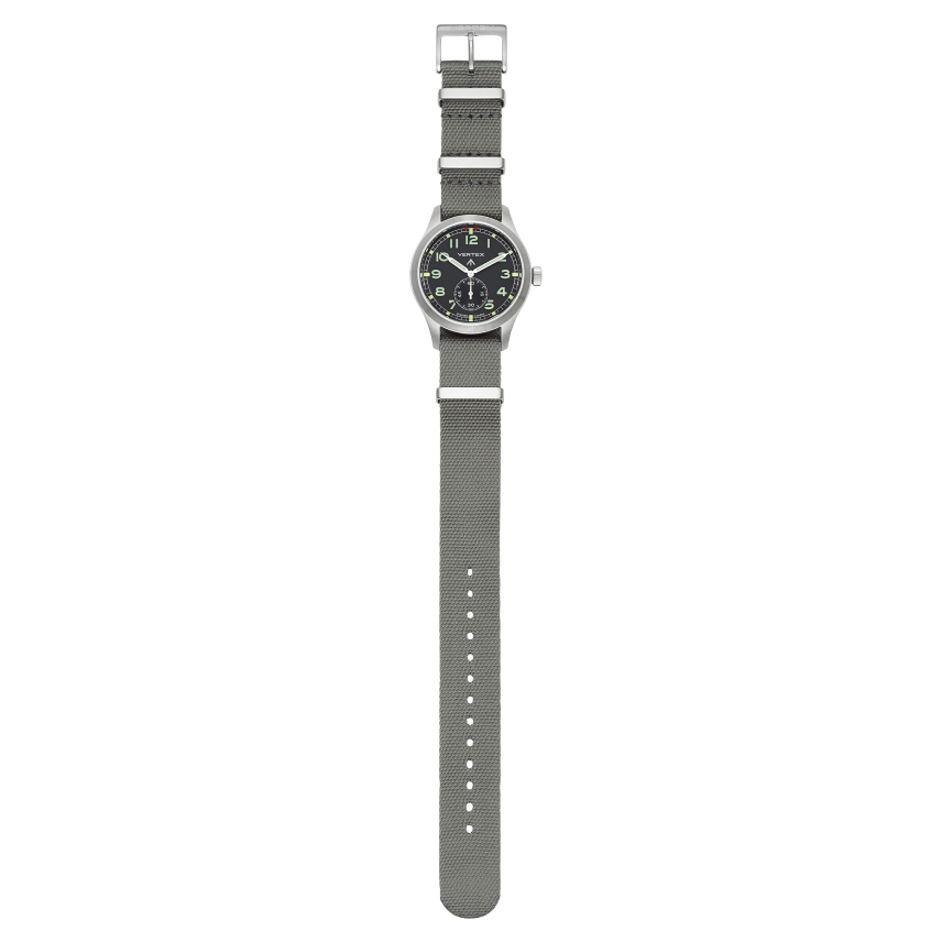 Admiralty Grey Fabric Watch Strap