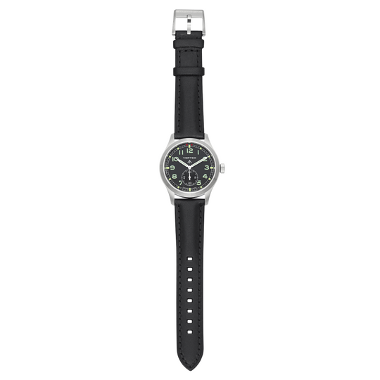 Vertex original black leather strap