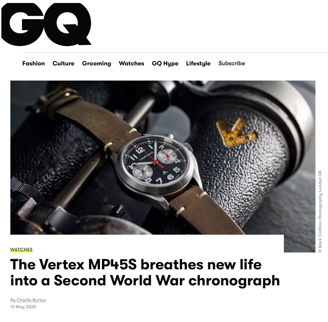 The Vertex MP45S breathes new life into a Second World War chronograph