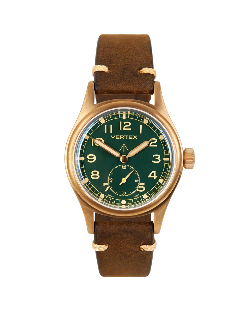 Bronze 36 Green – The Vertex Watch Company