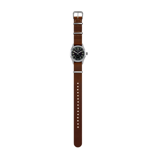 Leather NATO Watch Strap 18mm