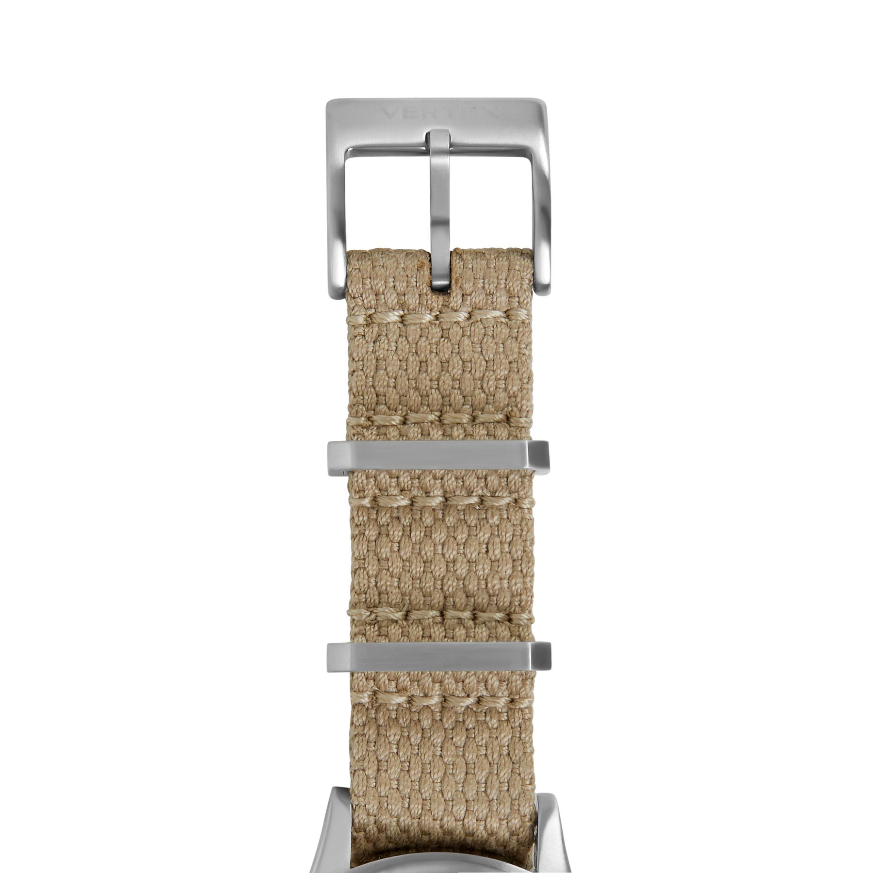 Sand Cotton Fabric Watch Strap 18mm