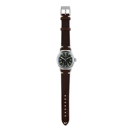 Vintage Brown Leather 18mm Strap
