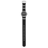 Black Fabric Watch Strap