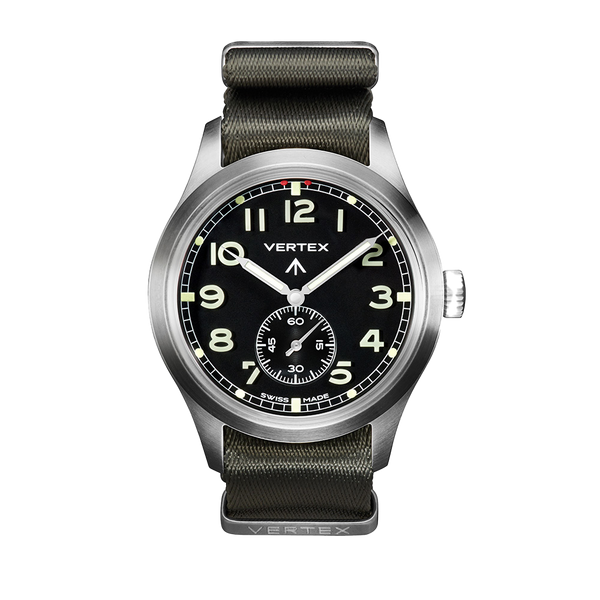 RARE REVUE VERTEX Military cal.59 Real Collectors Watches . Rare  Opportunity !! £284.35 - PicClick UK