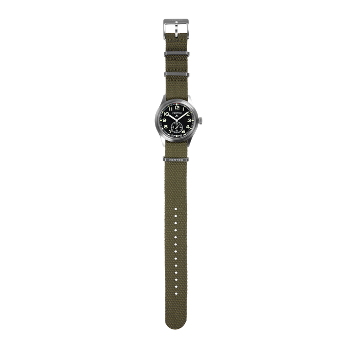 Army Green Cotton Fabric Strap 20mm