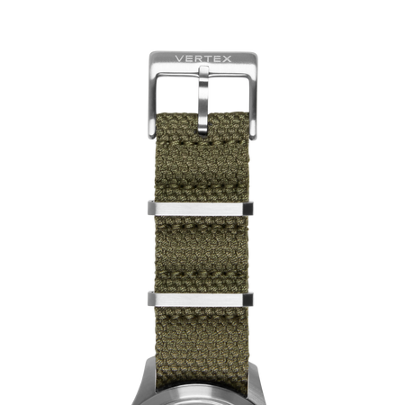 Army Green Cotton Fabric Strap 20mm