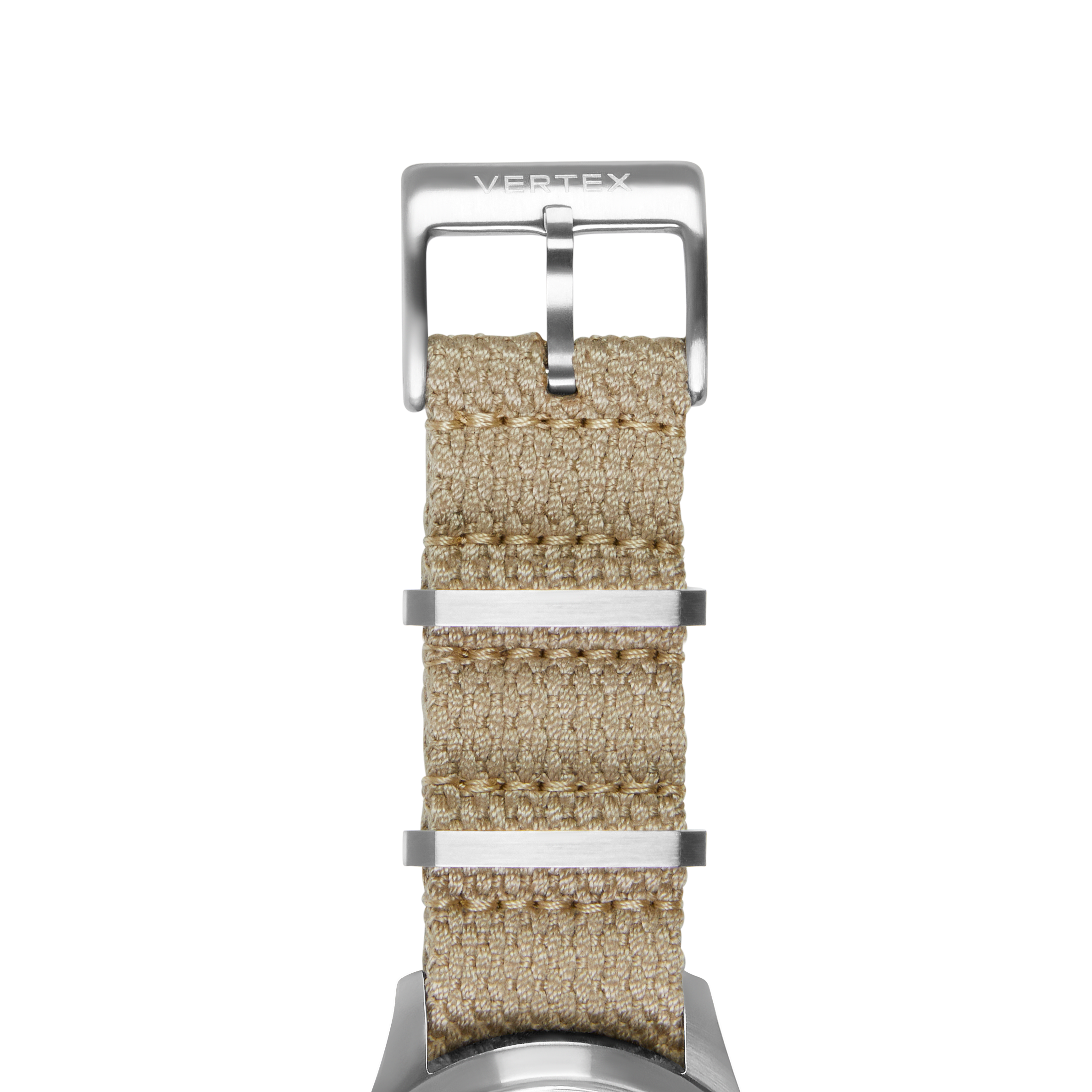 Sand Cotton Fabric Watch Strap 20mm