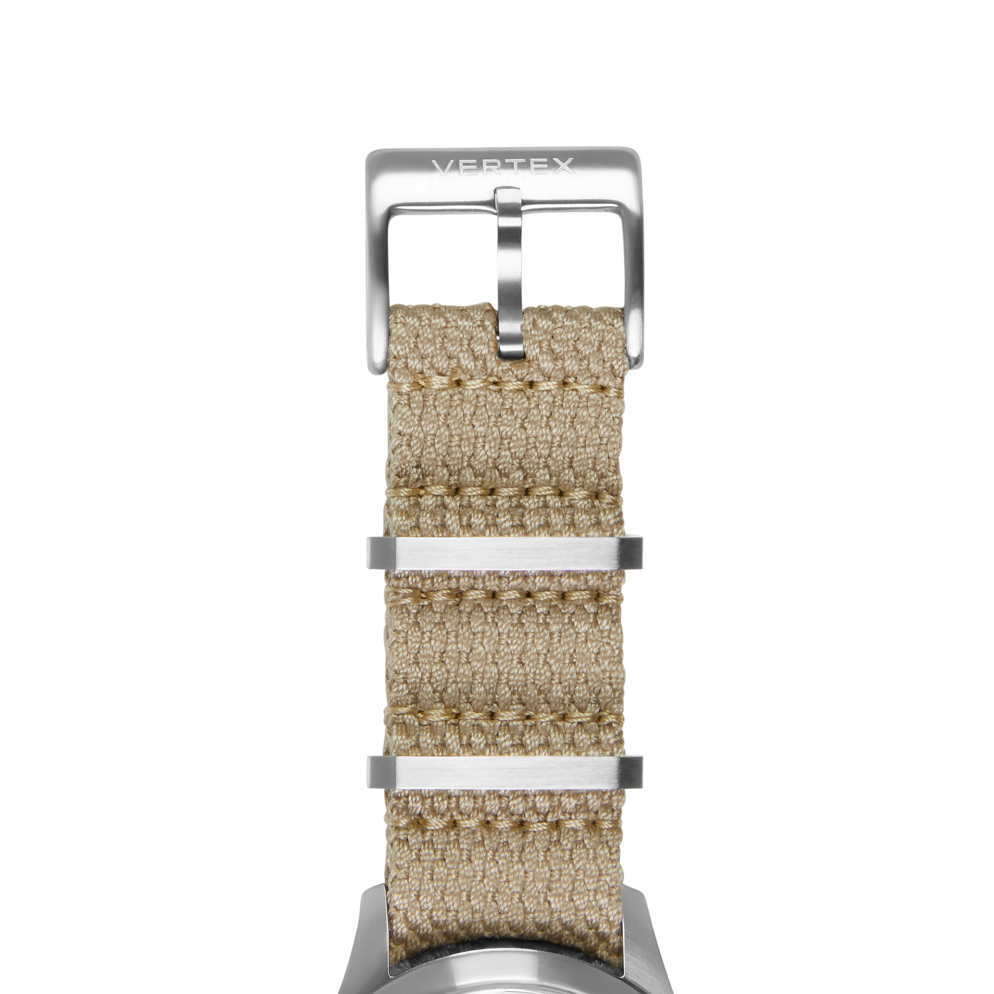 Sand Cotton Fabric Watch Strap 20mm