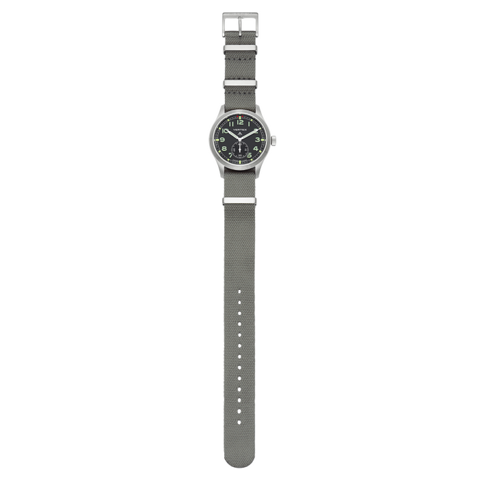 Admiralty Grey Fabric Watch Strap