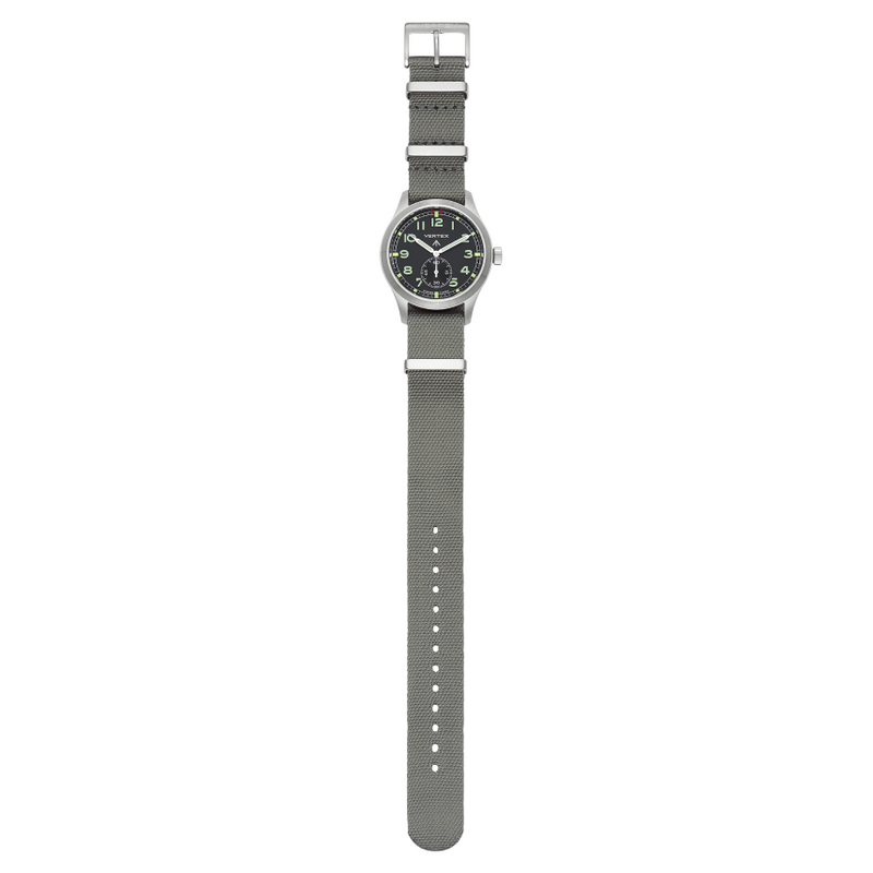Admiralty Grey Fabric Watch Strap