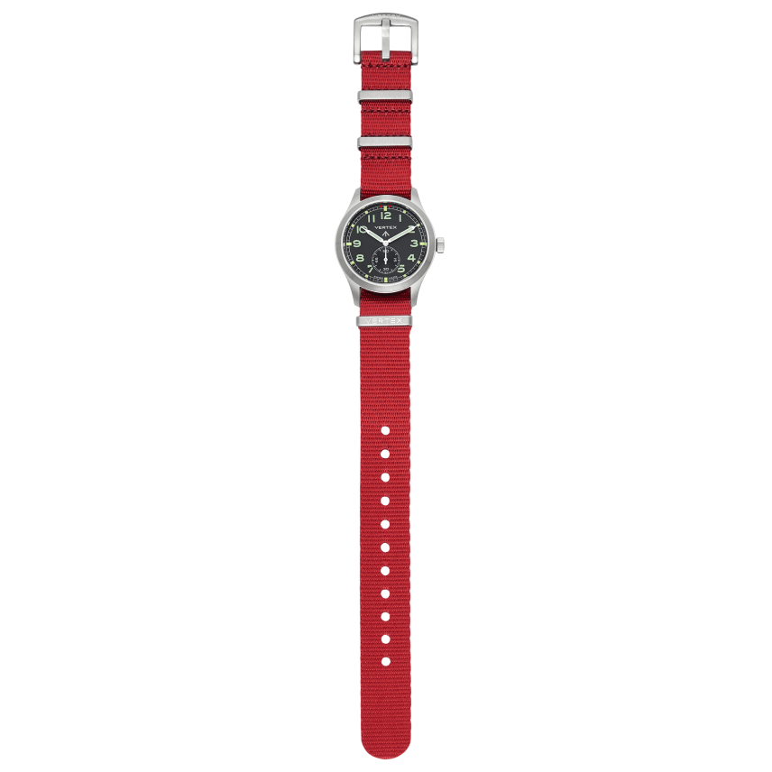 Red Fabric Watch Strap