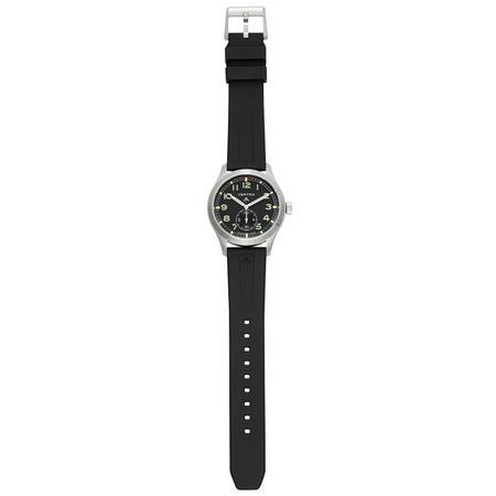 Vertex black rubber strap