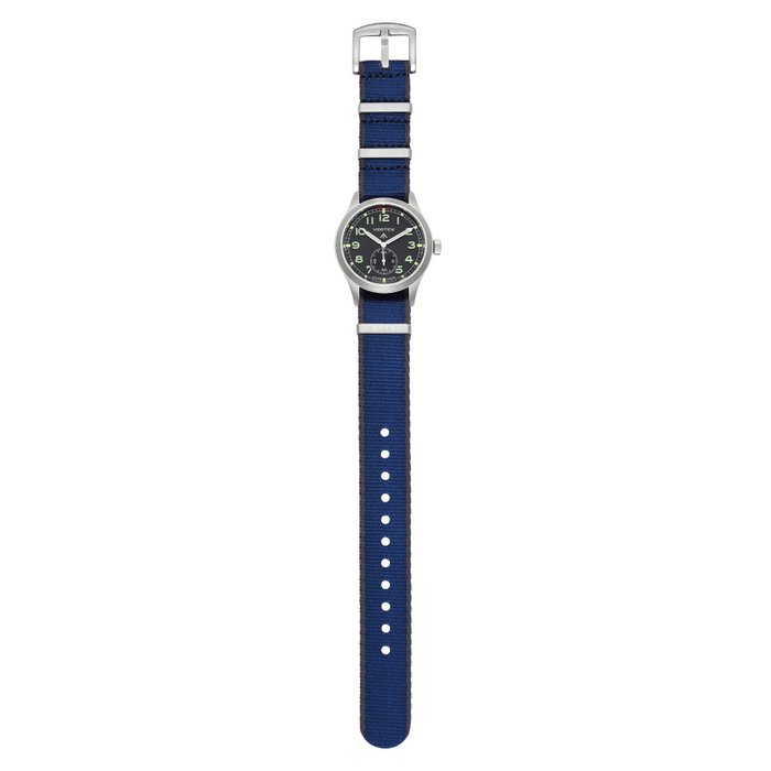 Blue Fabric Watch Strap